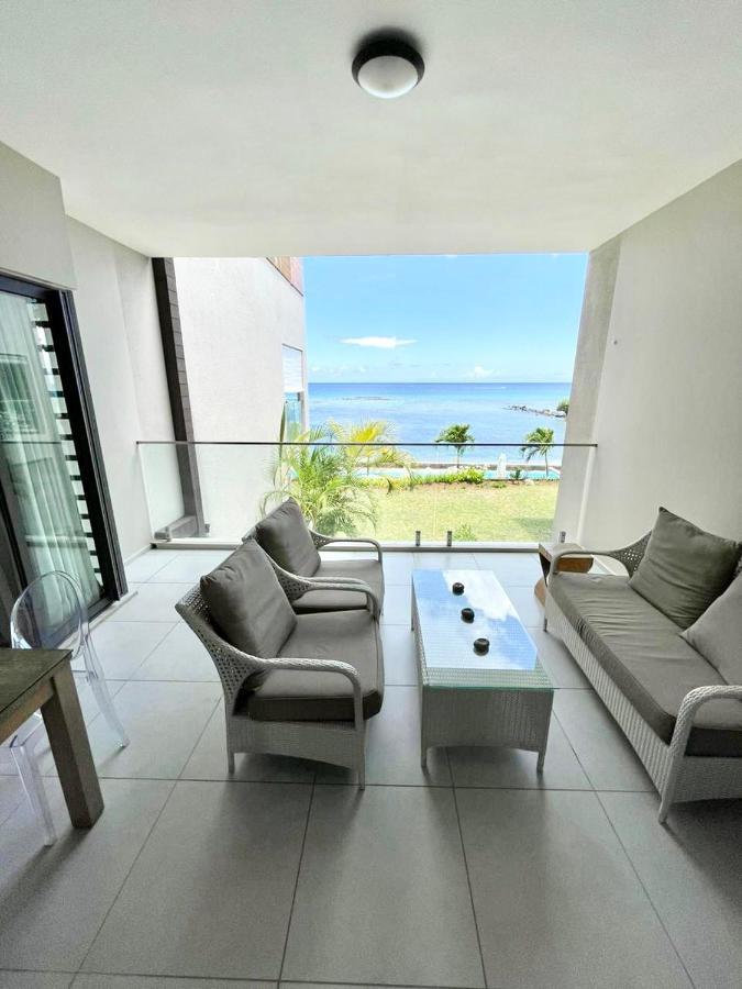 Luxury Beach House With Spectacular Sea View And Pool Trou aux Biches Exterior foto
